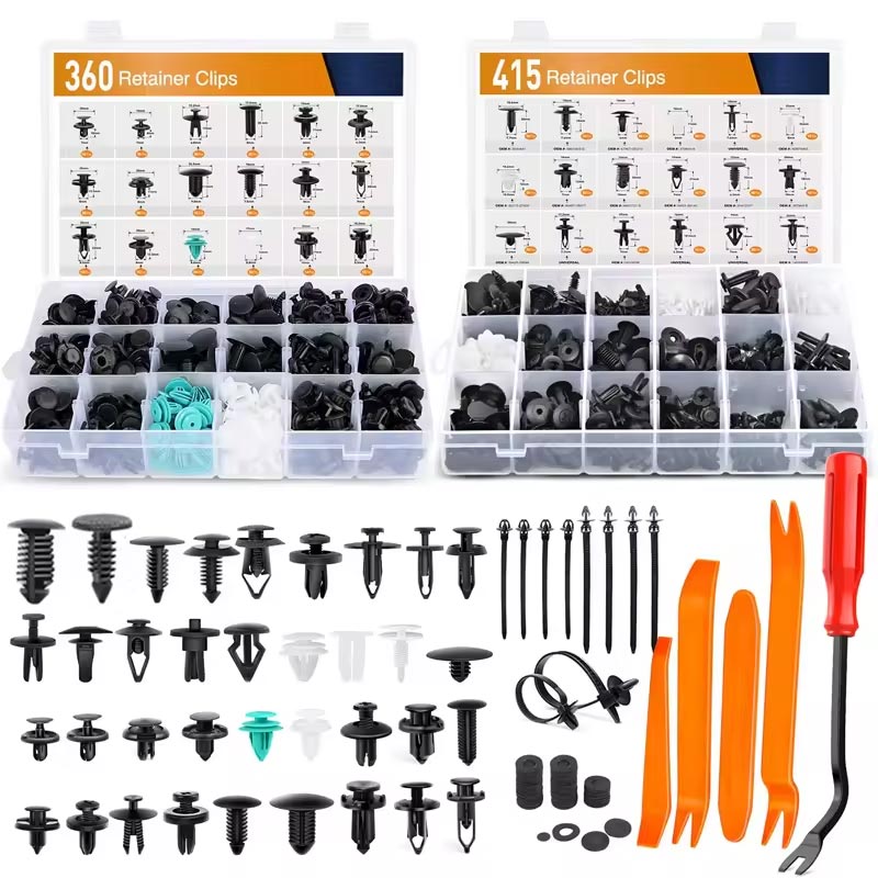 Auto Push Pin Nitter Dør Trim Panel Clips Sæt